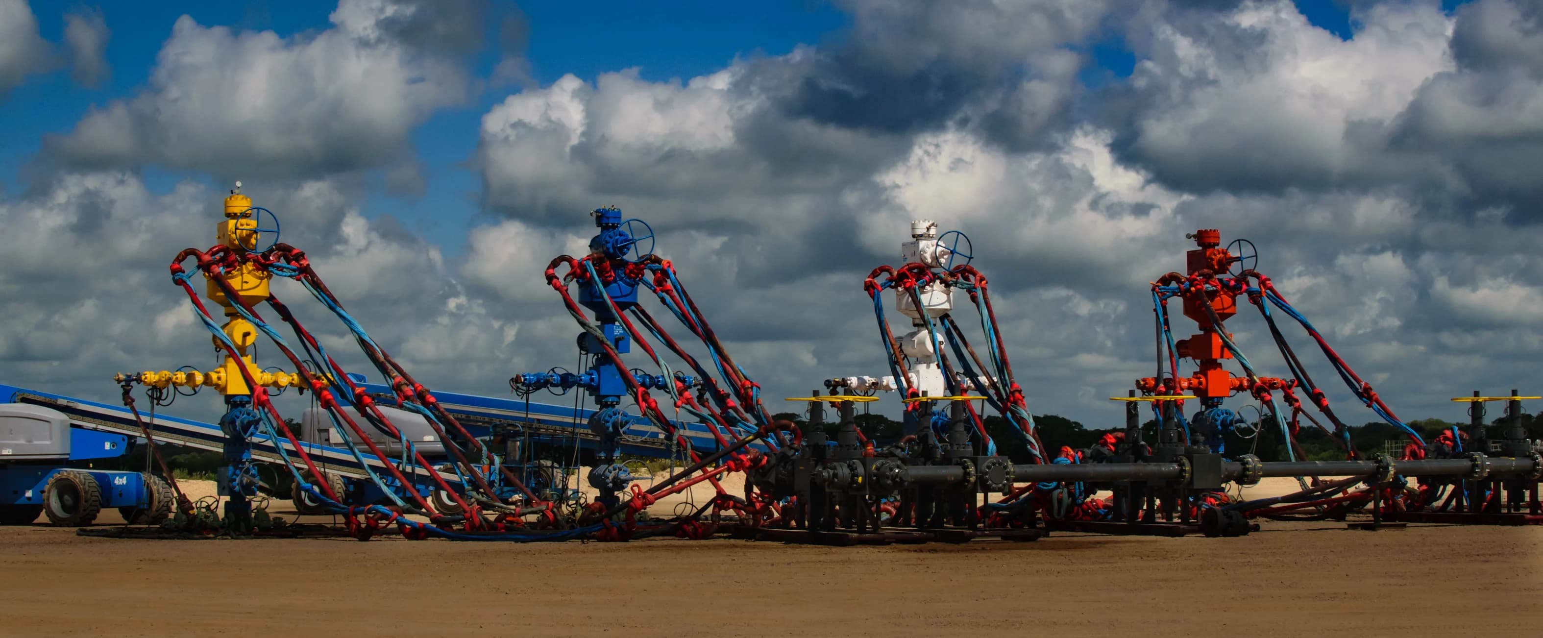 Frack wells